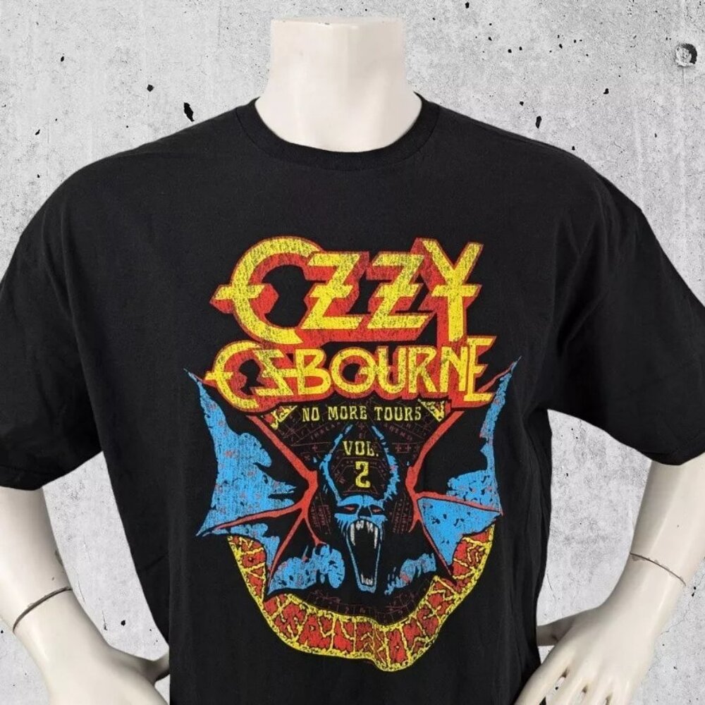 Ozzy Osbourne グラフィックTシャツ 黒 Vintage Ozzy Osbourne Black